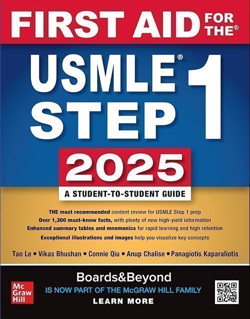 First Aid for the USMLE Step 1 2025 35th Edition Book