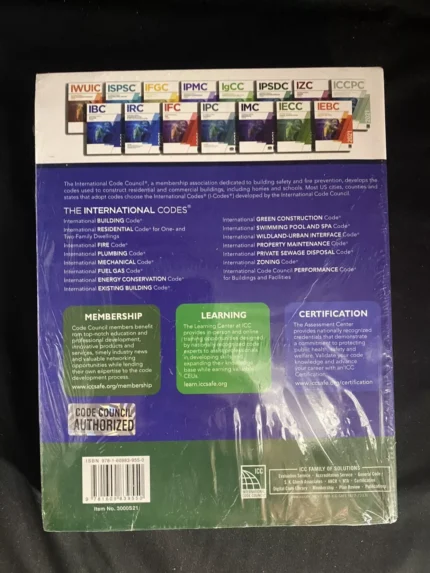 International Building Code International Code Council Series IBC 2021 Book