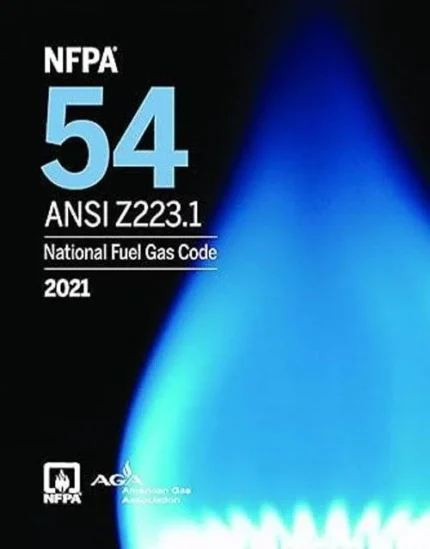NFPA 54/ANSI Z223.1 National Fuel Gas Code 2021 Edition Book
