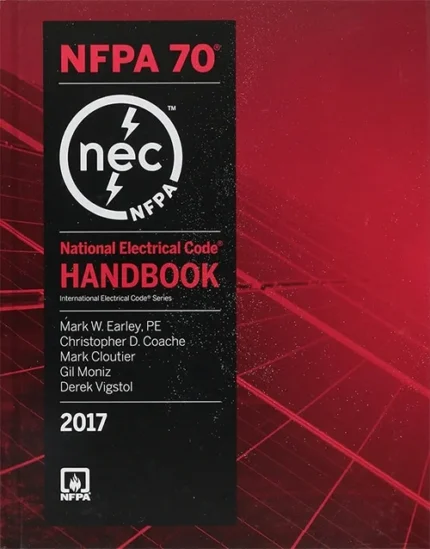 NFPA 70 National Electrical Code Handbook Hardcover 2017 Book