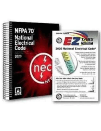 National Electrical Code 2020 Spiral Bound with EZ Tab Book